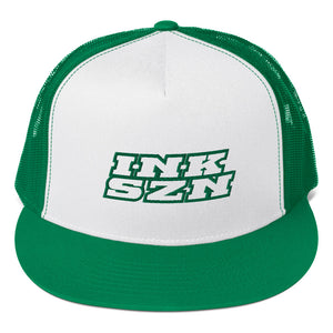 INK SZN Bold Logo (Green) Trucker Cap