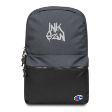 Load image into Gallery viewer, INK SZN Modern Drip Logo Embroidered Champion Backpack
