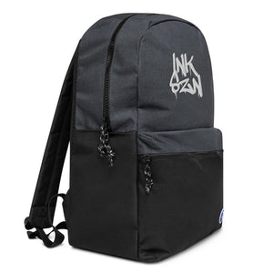 INK SZN Modern Drip Logo Embroidered Champion Backpack