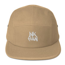 Load image into Gallery viewer, Ink SZN Modern Drip Logo Five Panel Cap
