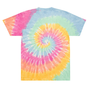 Anti-Lame Ink Club Oversized Tie-Dye T-Shirt (Embroidered Logo)