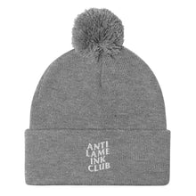 Load image into Gallery viewer, Anti-Lame Ink Club Pom-Pom Beanie
