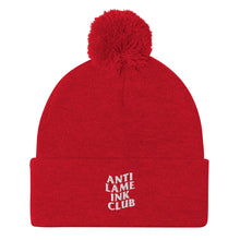 Load image into Gallery viewer, Anti-Lame Ink Club Pom-Pom Beanie
