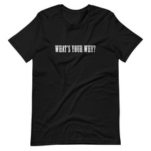 Load image into Gallery viewer, INK SZN &quot;What&#39;s Your Why?&quot; Short-Sleeve Unisex T-Shirt
